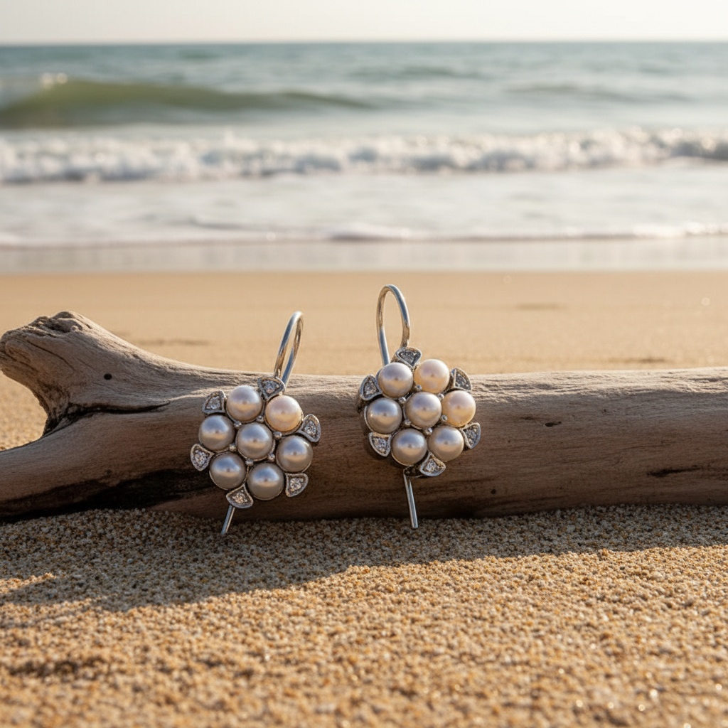 Women's French-Style Minimalist Drop Earrings for Daily Wear
